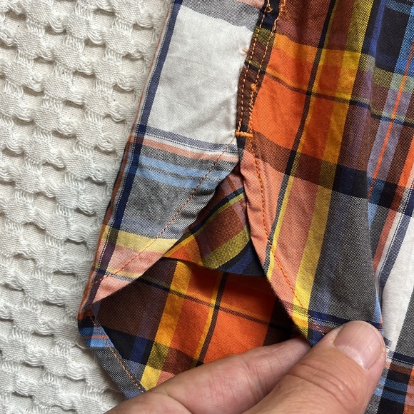 Tommy Hilfiger Men’s Short Sleeve Button Down Shirt Size Extra Large Pre-Owned - Picture 5 of 8